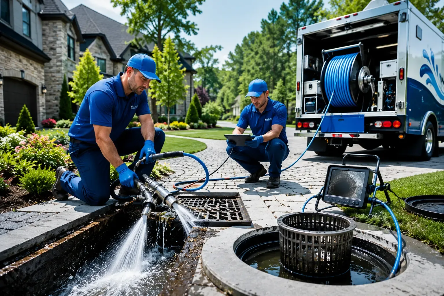 Local outdoor drain cleaning professionals in Shelley, ID